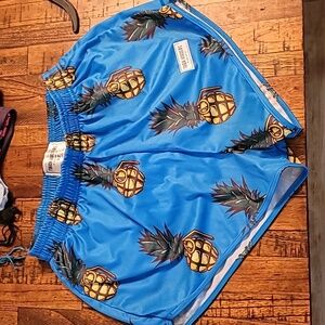 🔵Xs shorts thigh huggers pineapple